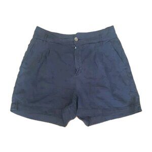 Faherty Shorts Womens Linen Tencel Blend Lightweight Summer Gray Pockets M Chino